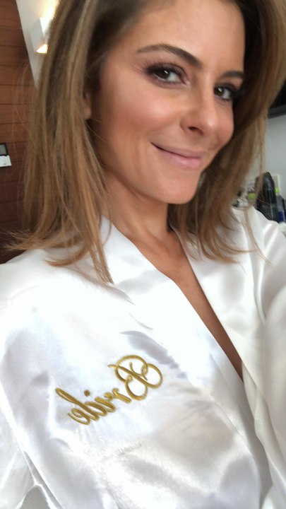 Νυφική προετοιμασία της Maria Menounos