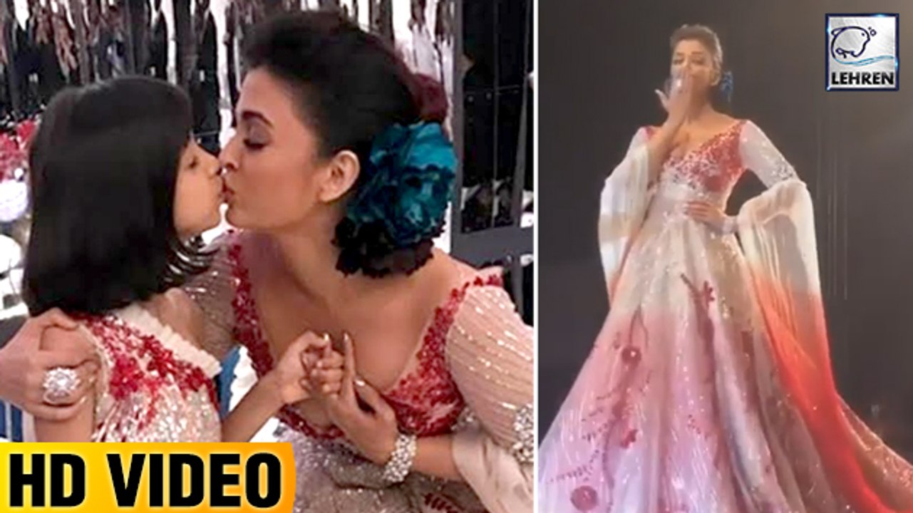 Aaradhya Bachchan's First Ramp Walk With Aishwa...