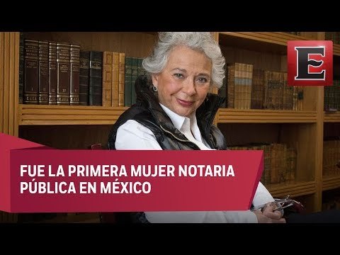 Nombre de la ley: Olga Sánchez Cordero, futura titular de la Segob