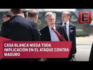 Casa Blanca rechaza autoría del atentado contra Nicolás Maduro