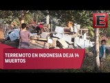 Se registra sismo 6.4 grados en Indonesia