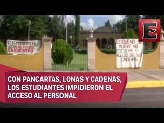 Estudiantes toman normal rural de Canatlán por muerte de alumno