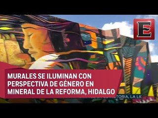 Murales con perspectiva de género en Hidalgo