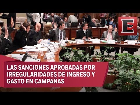 INE aprueba multas por 872 mdp a partidos políticos