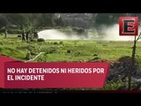 LO ÚLTIMO: Sofocan incendio en toma clandestina de gas en Ecatepec