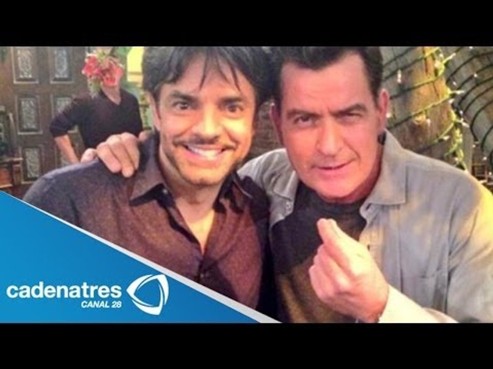 Eugenio Derbez trabaja con Charlie Sheen / Eugenio Derbez work with Charlie Sheen