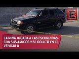 Muere niña en Chihuahua por permanecer encerrada en camioneta