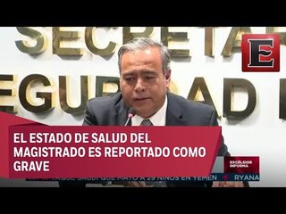 Conferencia de prensa sobre el ataque a magistrado en Coyoacán