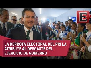 Candidatura de Meade no funcionó: Peña Nieto