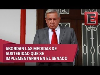 Скачать видео: López Obrador y senadores electos de Morena analizan agenda legislativa