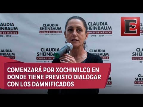 Claudia Sheinbaum recorrerá zonas afectadas por 19S