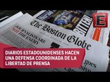 Prensa de EU se une contra los ataques verbales de Trump