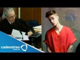 Justin Biber enfrentará cargos pero no pisará la cárcel / Justin Bieber faces charges