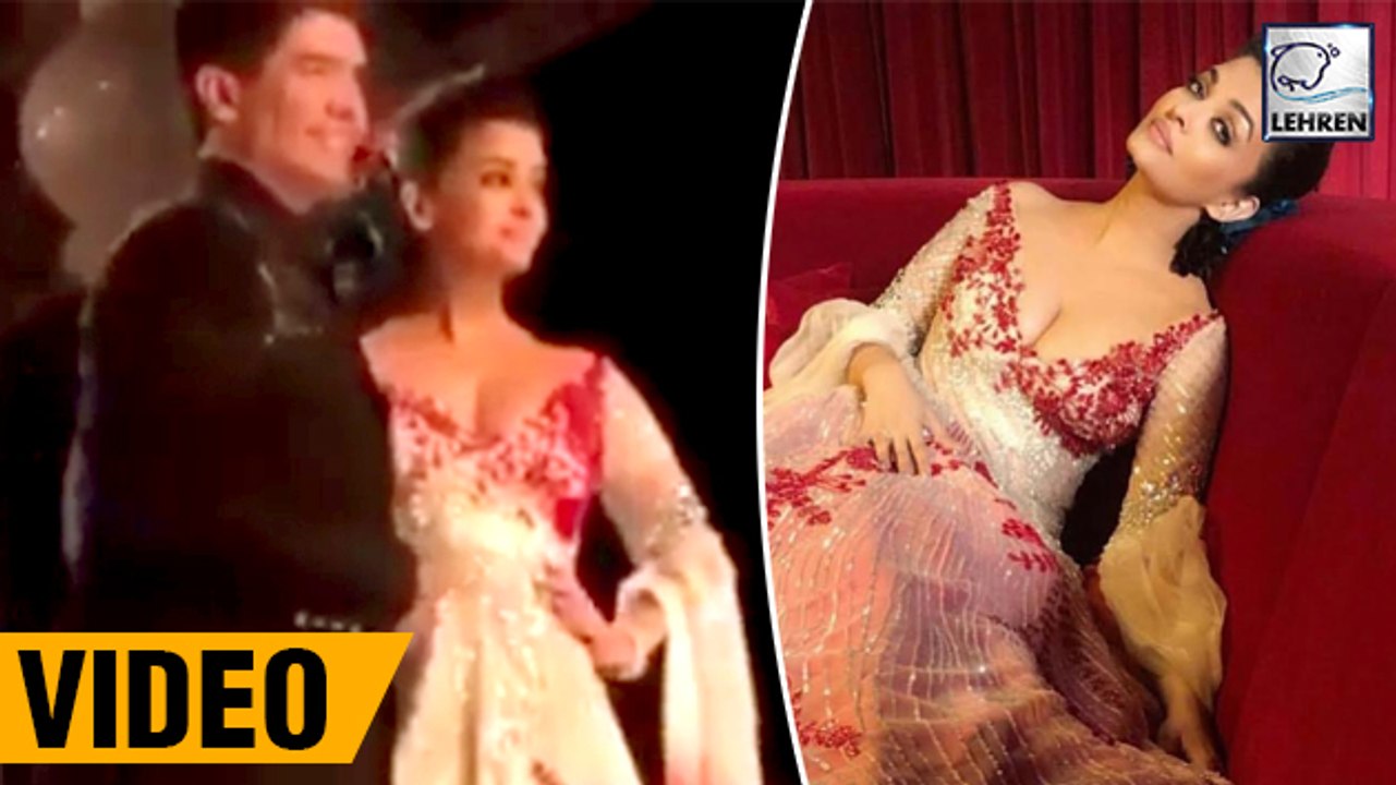 Aishwarya Rai Walks The Ramp For BFF Manish Malhotra In Qatar