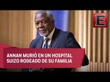 Kofi Annan, un luchador por la paz