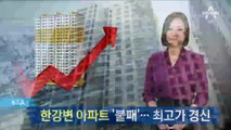 ‘한강변 아파트’ 최고가 경신…3.3㎡당 1억 1000만 원