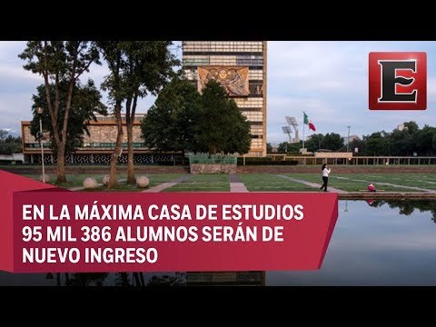 Regresan a clases alumnos de la UNAM y del IPN