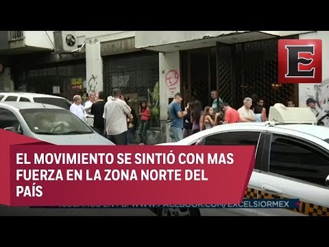 Sismo de 7.3 grados sacude Venezuela