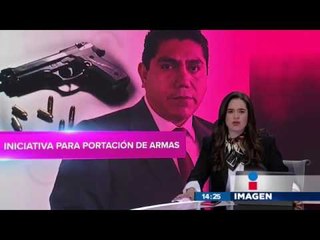 Presentan iniciativa para que todos los mexicanos puedan portar armas
