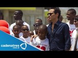 Marc Anthony inaugura orfanato en República Dominicana / Marc Anthony opens orphanage