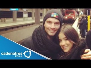 Novia de Julián Gil confirma que no le afectan los escándalos de su galán