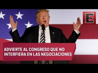Trump afirma que no hay necesidad de incluir a Canadá en nuevo pacto comercial