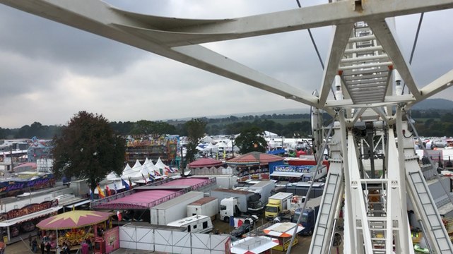 La foire Saint-Denis vue d’en haut