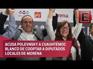 Cuauhtémoc Blanco responde a las acusaciones de Yeidckol Polevnsky