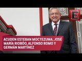 López Obrador se reúne con su gabinete en un hotel de la colonia Roma