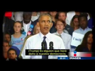 Obama y Trump se comen sus palabras