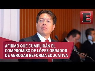 No quedará ni una coma de la reforma educativa: Mario Delgado
