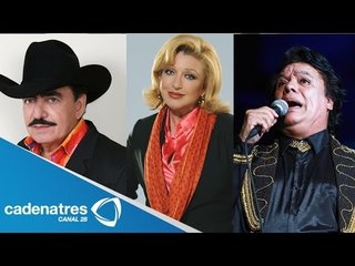 Angélica María lamenta la salud de Juan Gabriel y Joan Sebastian
