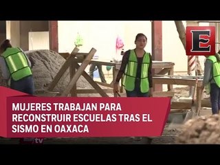 Mujeres del Istmo participan en reconstrucción tras sismo