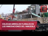 Alistan misa en el colegio Rébsamen para recordar a víctimas del sismo