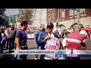 Resurgen las marchas en contra del gasolinazo