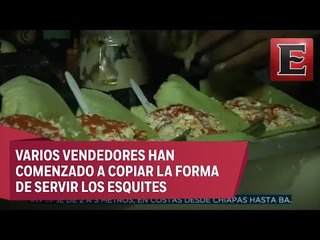 下载视频: Elotero de Veracruz vende esquites ecológicos