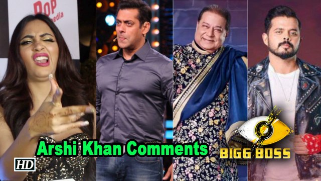 Must Watch | Arshi Khan's REACTION on Bigg Boss 12 contestants