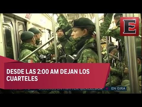 Así se preparan las Fuerzas Armadas para el Desfile Militar