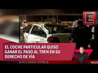 ÚLTIMA HORA: Reportan choque del tren ligero con coche particular