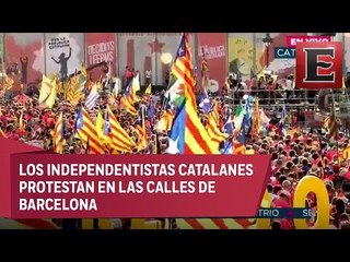 ÚLTIMA HORA: Independentistas suman fuerzas en manifestación