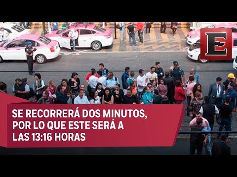 Breves Metropolitanas: Recorrerán 2 minutos el simulacro del 19 de septiembre
