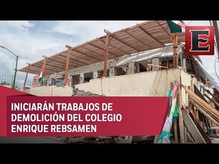 Se espera que arranquen los trabajos de demolición del Colegio Rebsamen