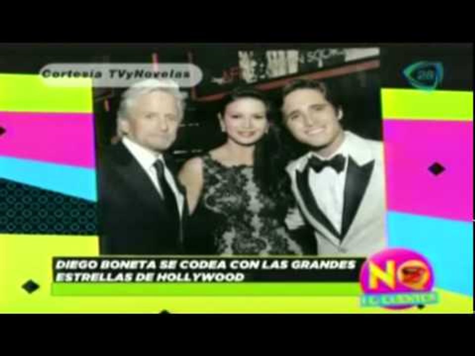 Diego Boneta relacionado con grandes estrellas de Hollywood