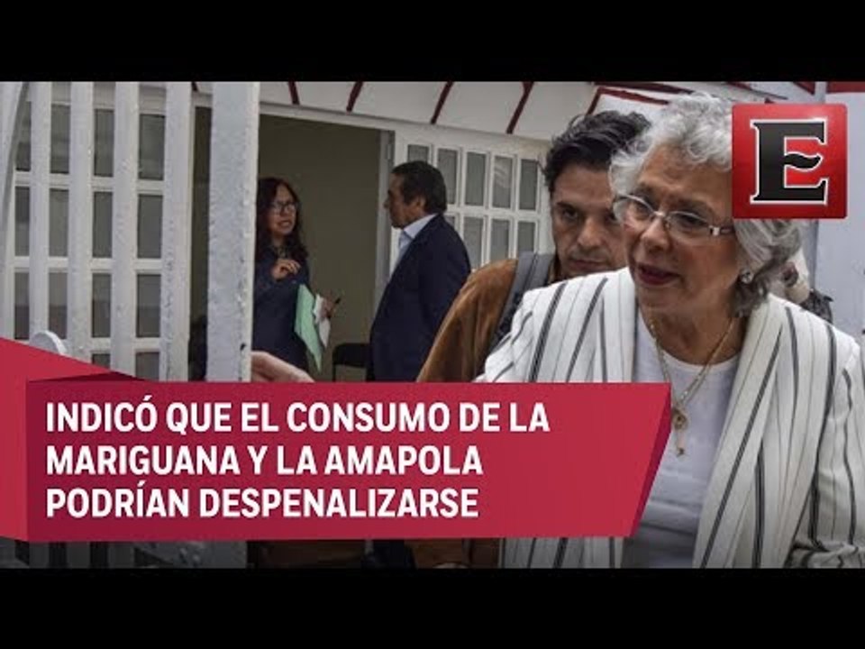 Plantearemos a ONU despenalización de drogas: Sánchez Cordero