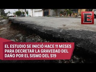 Empresa no entrega estudio de grietas formadas en Tláhuac