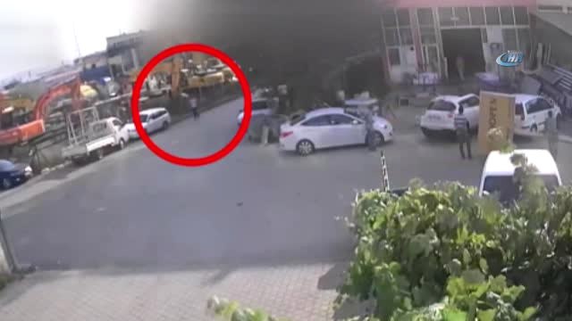 Başkent'te İş Adamına Yapılan Saldırıda Güvenlik Kamerası Görüntüleri Ortaya Çıktı