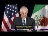 El Narco no sólo es problema de México: Rex Tillerson | Noticias con Yuriria Sierra