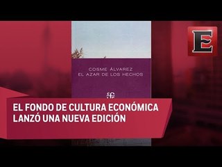Cosme Álvarez habla de su libro 'El azar de los hechos'