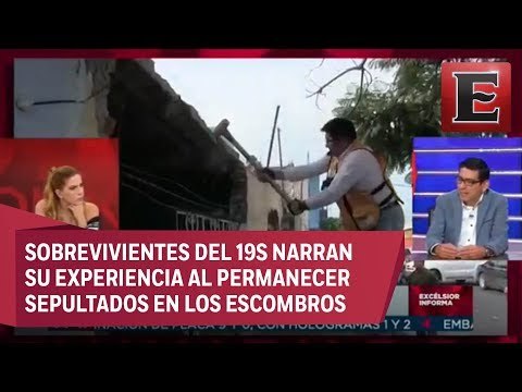 Comparten testimonios de los sobrevivientes del 19S