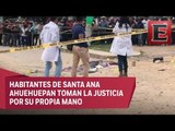 Queman vivos en Hidalgo a un hombre y una mujer acusados de robar niños